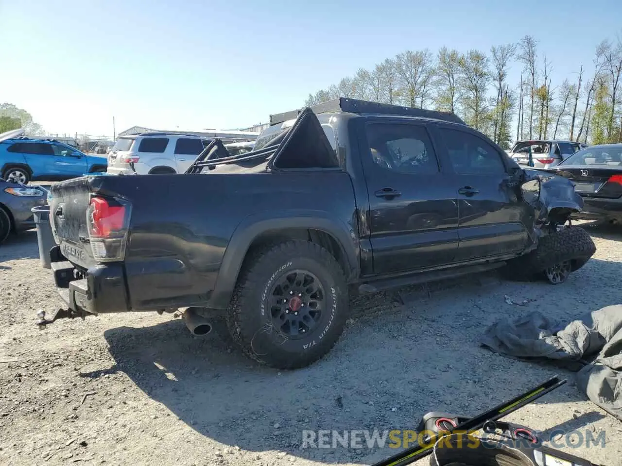 3 Photograph of a damaged car 5TFCZ5AN1KX192372 TOYOTA TACOMA 2019