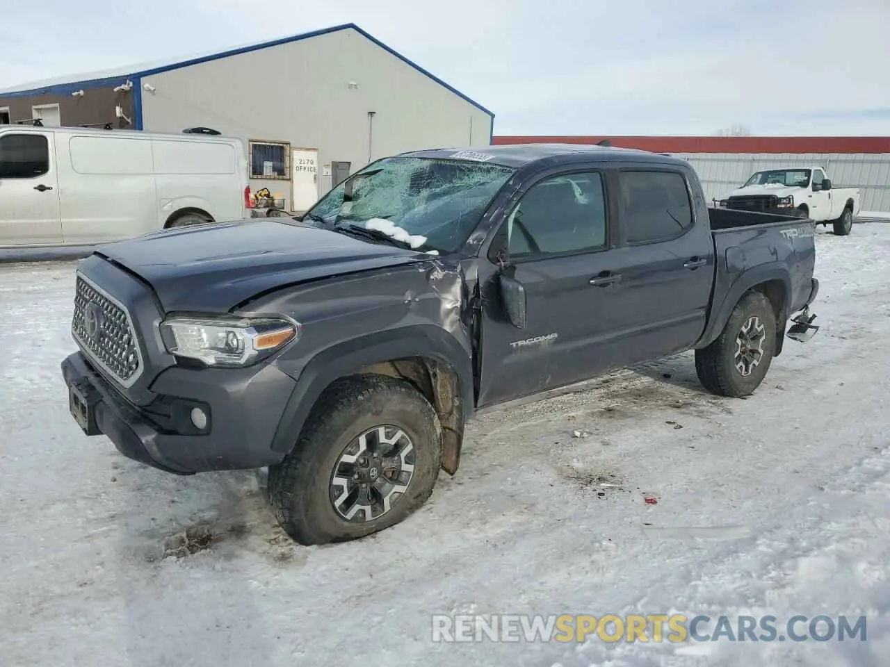 1 Photograph of a damaged car 5TFCZ5AN1KX193232 TOYOTA TACOMA 2019