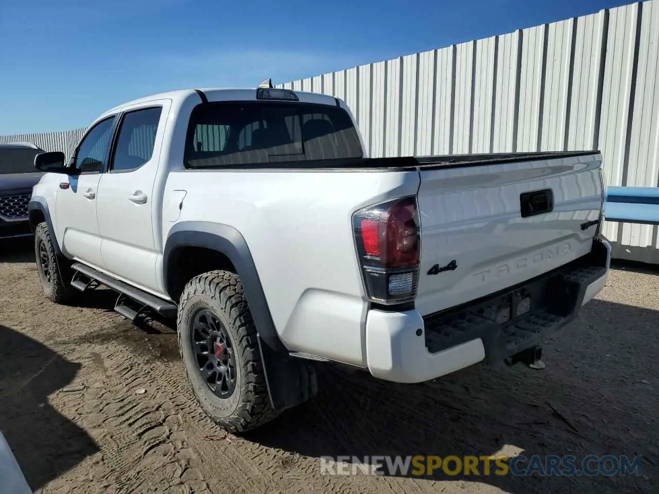 2 Photograph of a damaged car 5TFCZ5AN1KX205024 TOYOTA TACOMA 2019