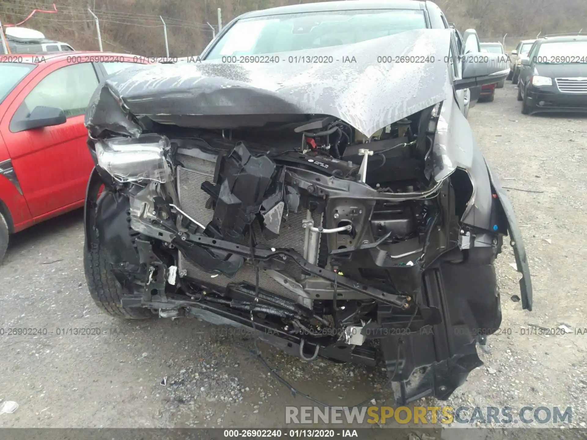 6 Photograph of a damaged car 5TFCZ5AN2KX185611 TOYOTA TACOMA 2019