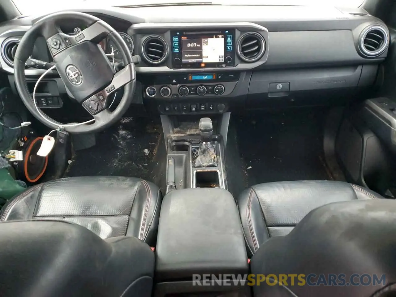 8 Photograph of a damaged car 5TFCZ5AN2KX188475 TOYOTA TACOMA 2019