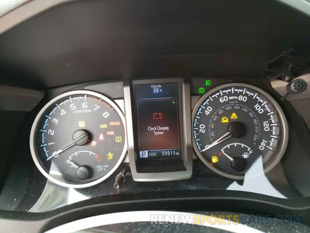9 Photograph of a damaged car 5TFCZ5AN2KX201290 TOYOTA TACOMA 2019