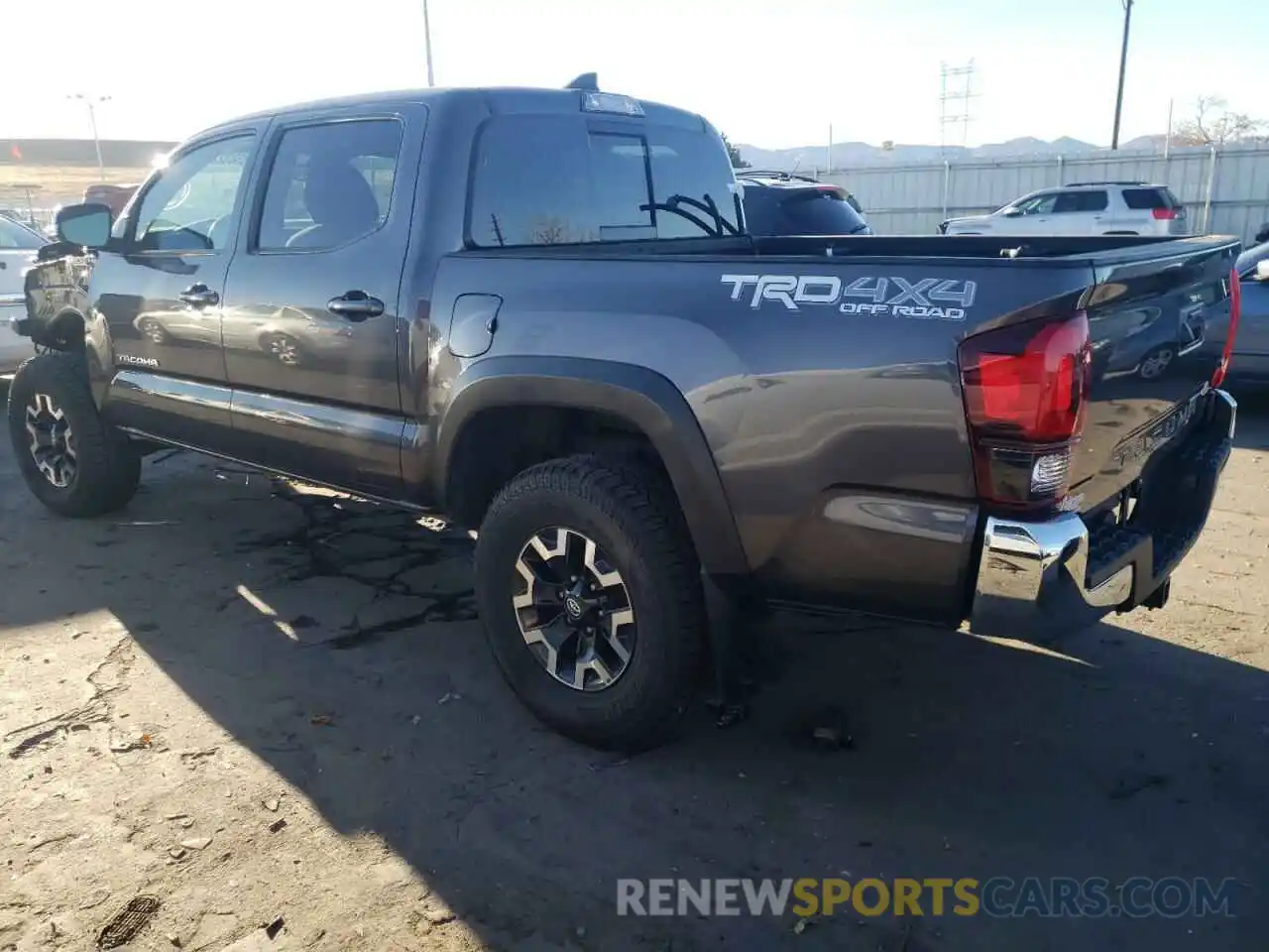 2 Photograph of a damaged car 5TFCZ5AN3KX171359 TOYOTA TACOMA 2019