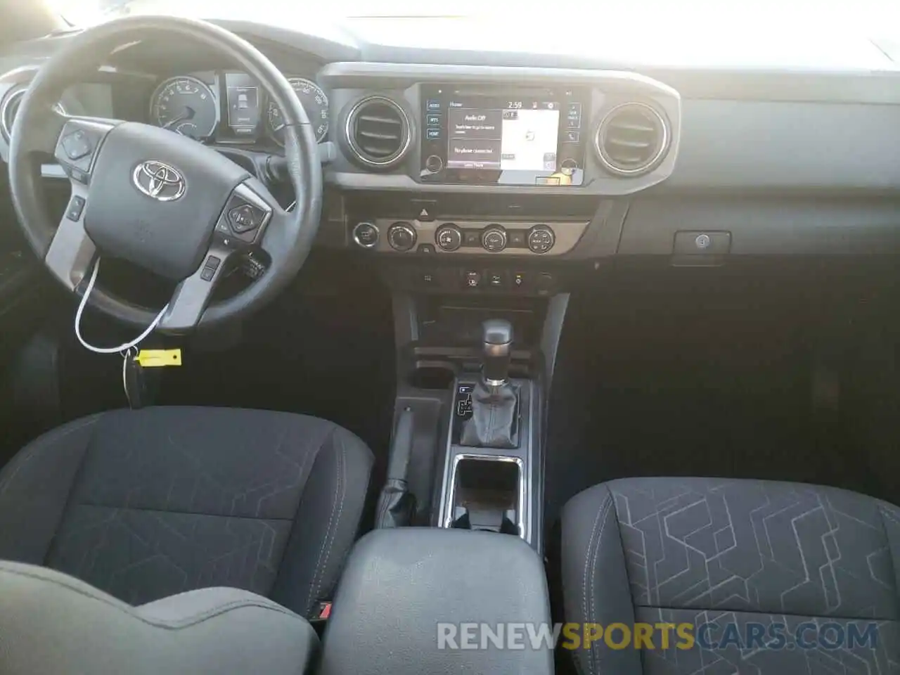 8 Photograph of a damaged car 5TFCZ5AN3KX171359 TOYOTA TACOMA 2019