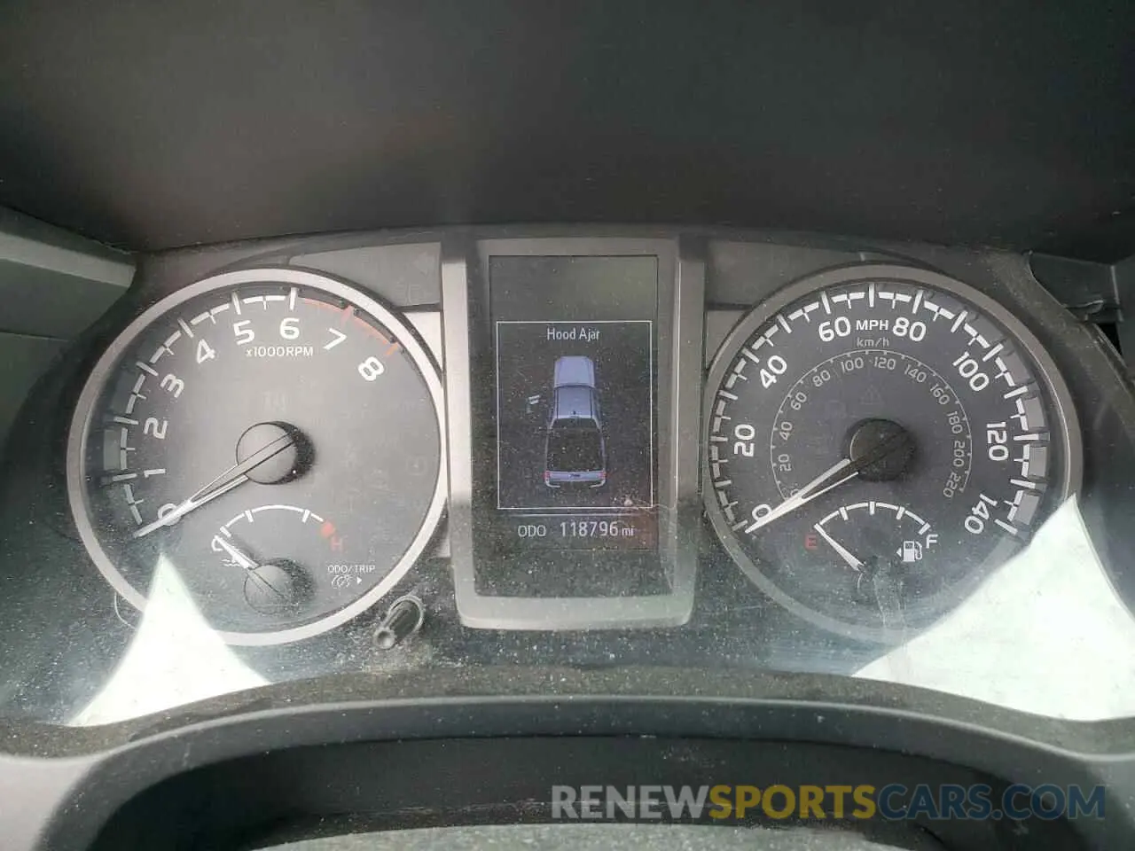 9 Photograph of a damaged car 5TFCZ5AN3KX174701 TOYOTA TACOMA 2019
