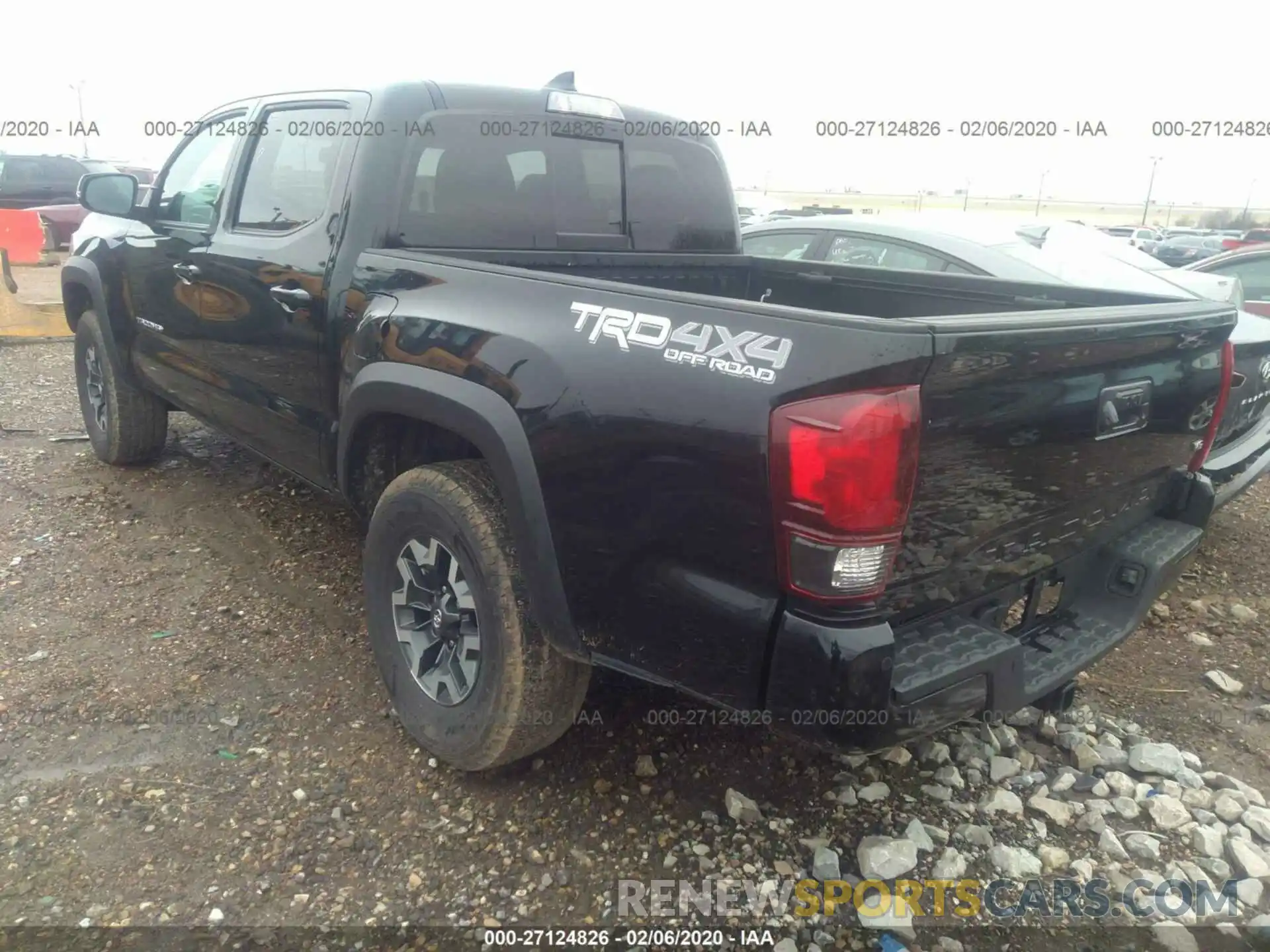 3 Photograph of a damaged car 5TFCZ5AN4KX190373 TOYOTA TACOMA 2019