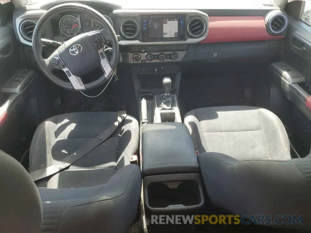 8 Photograph of a damaged car 5TFCZ5AN4KX199736 TOYOTA TACOMA 2019