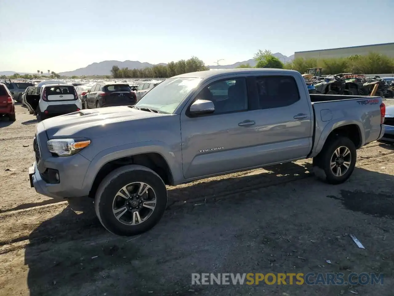 1 Photograph of a damaged car 5TFCZ5AN5KX175557 TOYOTA TACOMA 2019