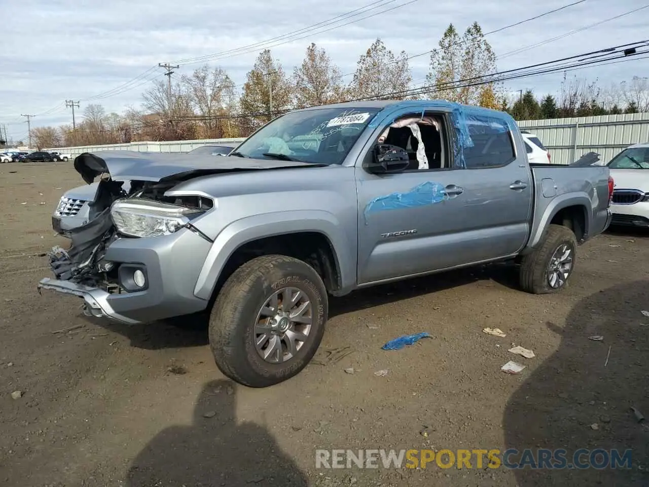 1 Photograph of a damaged car 5TFCZ5AN5KX185568 TOYOTA TACOMA 2019
