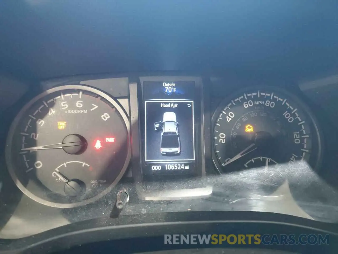 9 Photograph of a damaged car 5TFCZ5AN5KX185683 TOYOTA TACOMA 2019