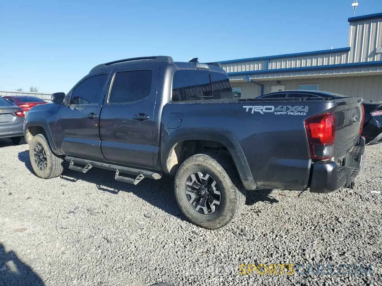 2 Photograph of a damaged car 5TFCZ5AN5KX191046 TOYOTA TACOMA 2019