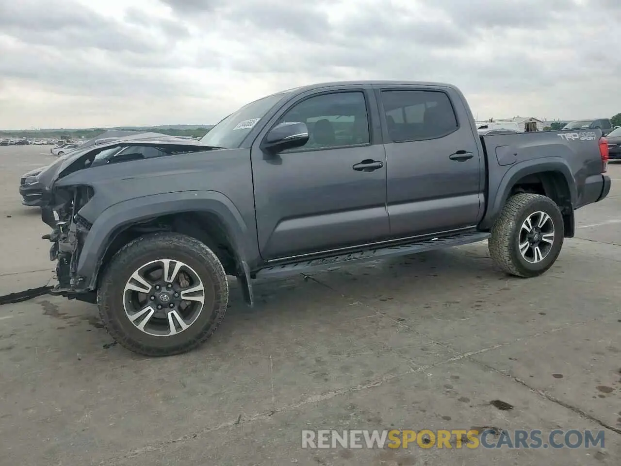 1 Photograph of a damaged car 5TFCZ5AN6KX207027 TOYOTA TACOMA 2019