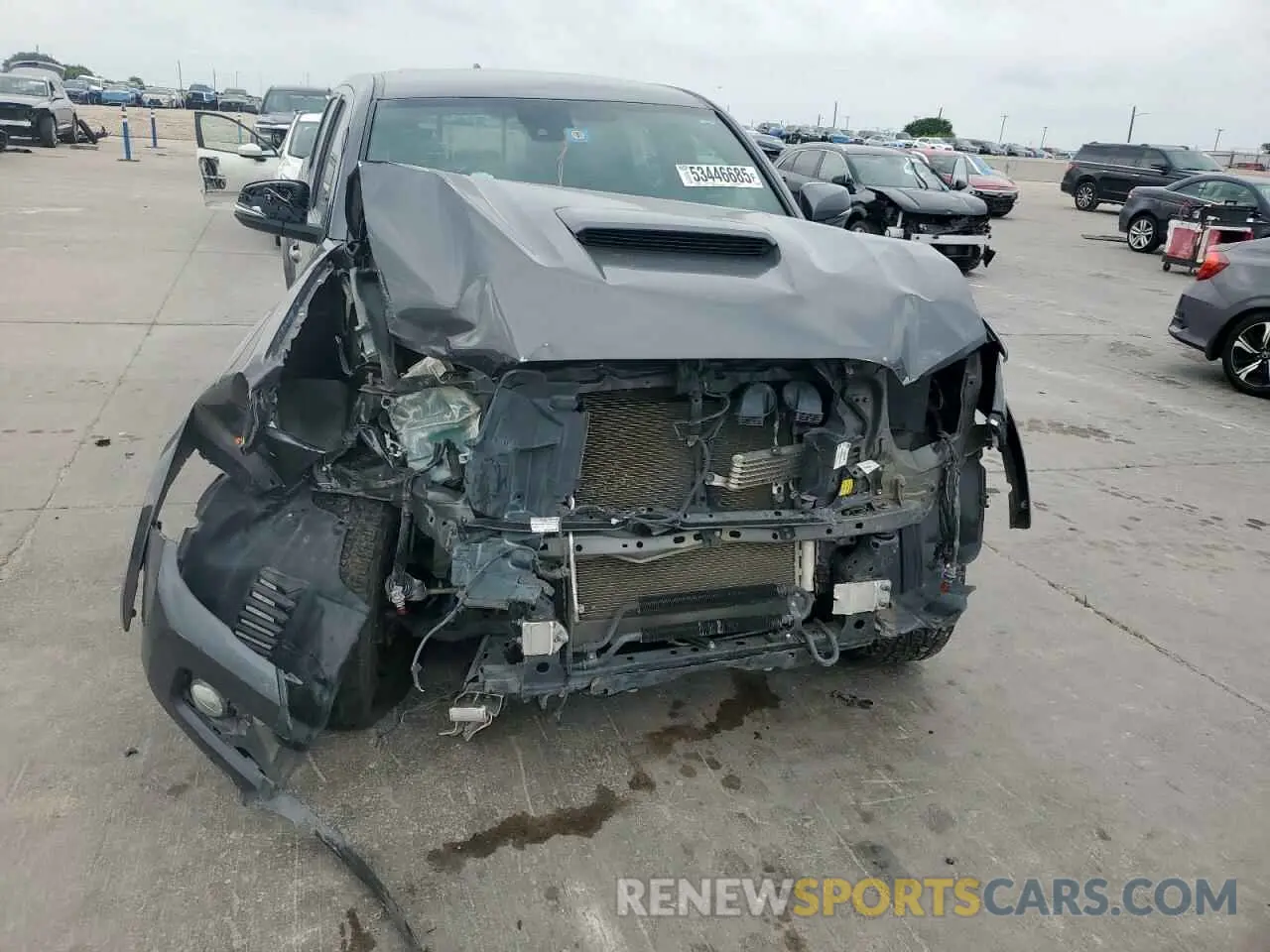 5 Photograph of a damaged car 5TFCZ5AN6KX207027 TOYOTA TACOMA 2019