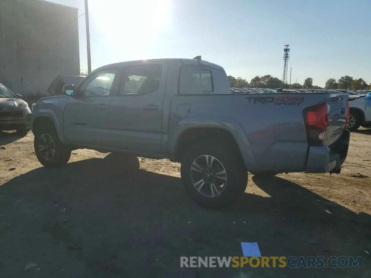 2 Photograph of a damaged car 5TFCZ5AN7KX173194 TOYOTA TACOMA 2019