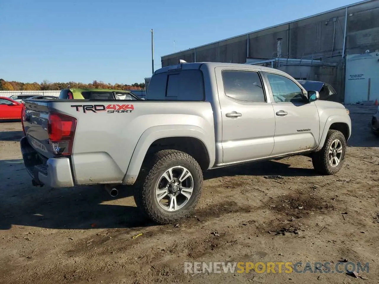 3 Photograph of a damaged car 5TFCZ5AN7KX173194 TOYOTA TACOMA 2019