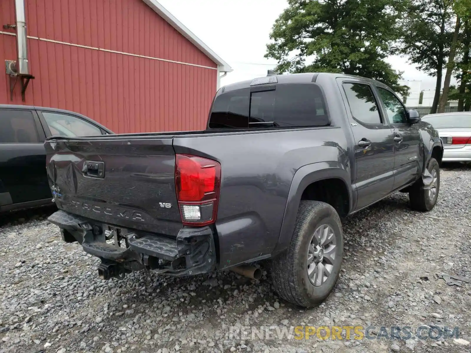 4 Photograph of a damaged car 5TFCZ5AN7KX177617 TOYOTA TACOMA 2019