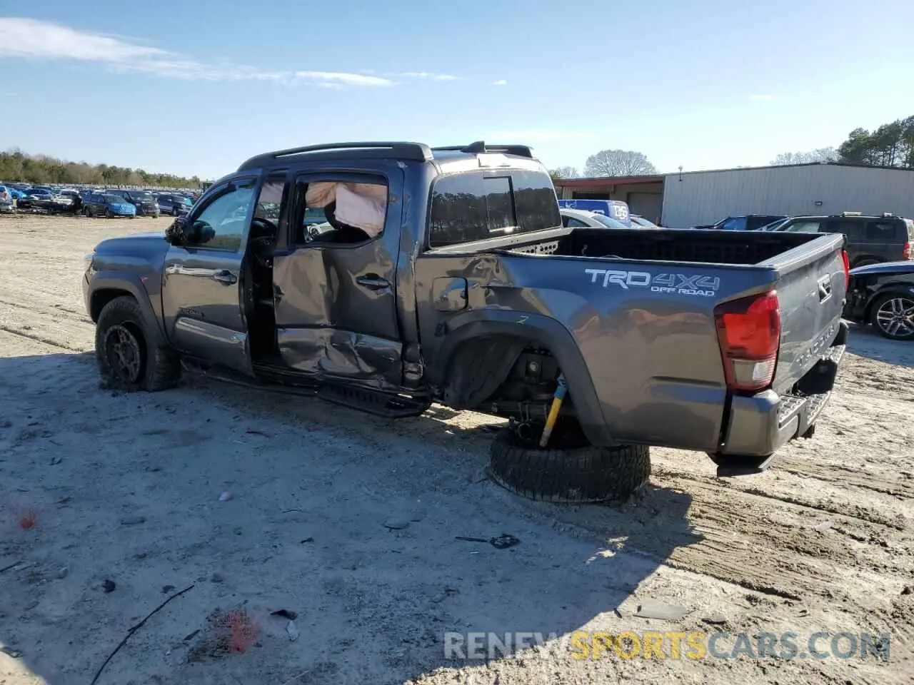 2 Photograph of a damaged car 5TFCZ5AN7KX190206 TOYOTA TACOMA 2019