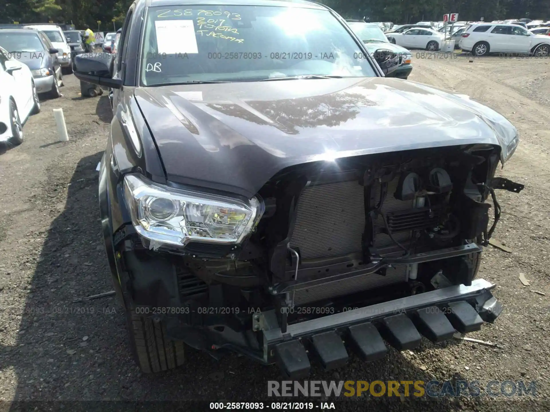 6 Photograph of a damaged car 5TFCZ5AN7KX190478 TOYOTA TACOMA 2019