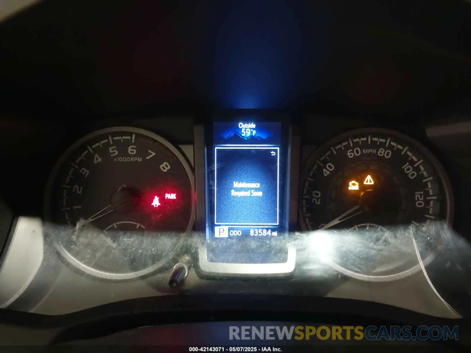 7 Photograph of a damaged car 5TFCZ5AN7KX208672 TOYOTA TACOMA 2019
