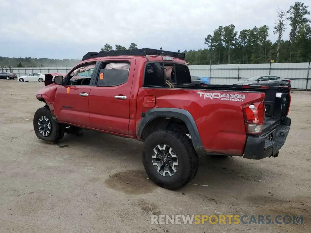 2 Photograph of a damaged car 5TFCZ5AN8GX006723 TOYOTA TACOMA 2019