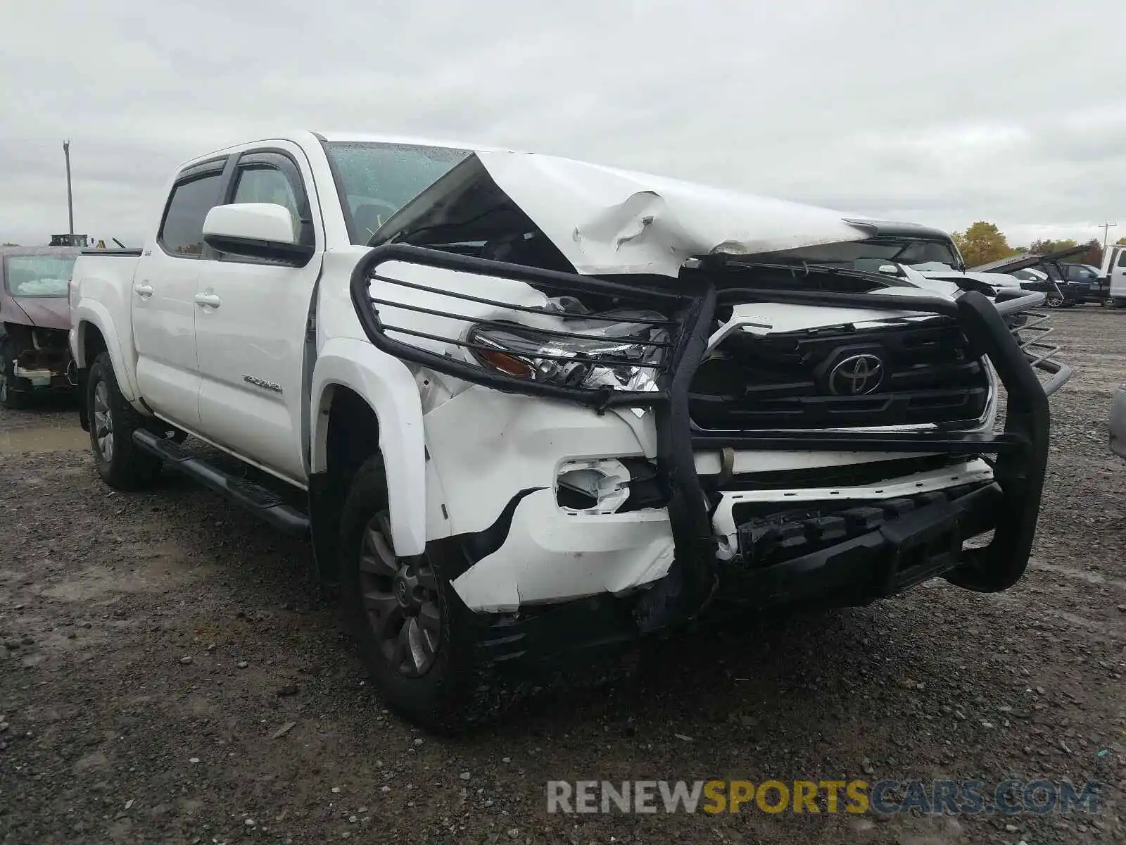 1 Photograph of a damaged car 5TFCZ5AN8KX170191 TOYOTA TACOMA 2019