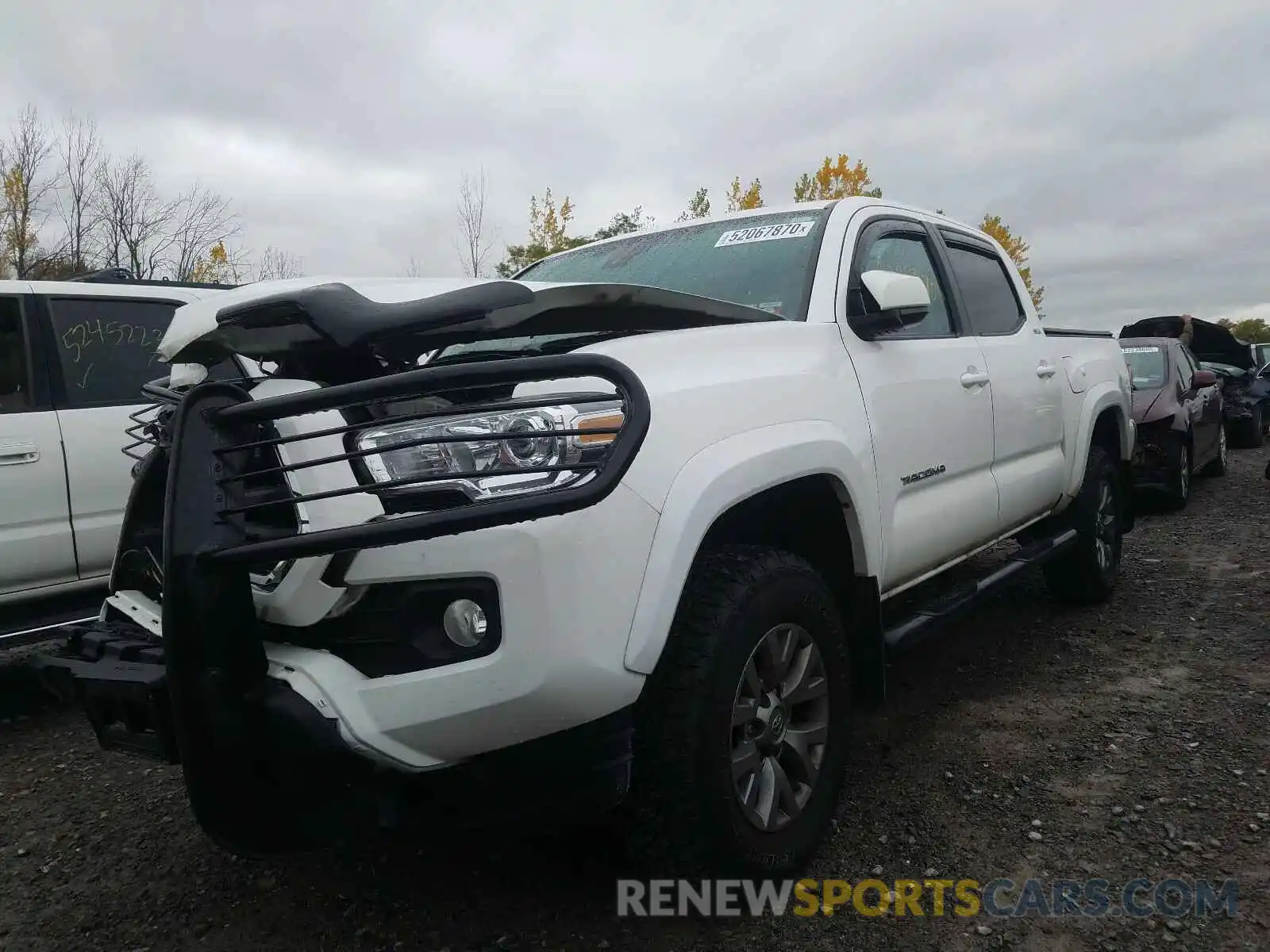 2 Photograph of a damaged car 5TFCZ5AN8KX170191 TOYOTA TACOMA 2019