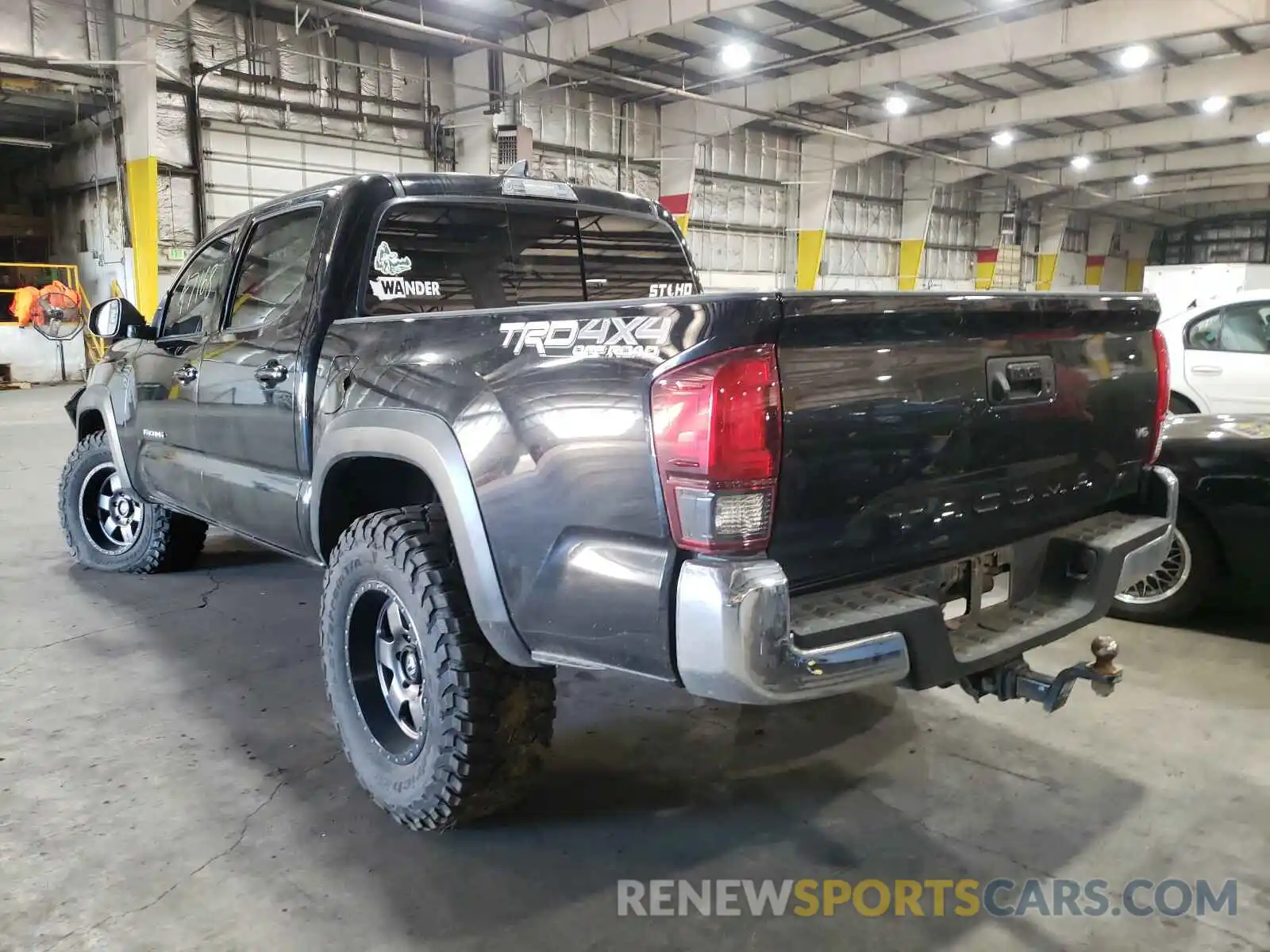 3 Photograph of a damaged car 5TFCZ5AN8KX172927 TOYOTA TACOMA 2019