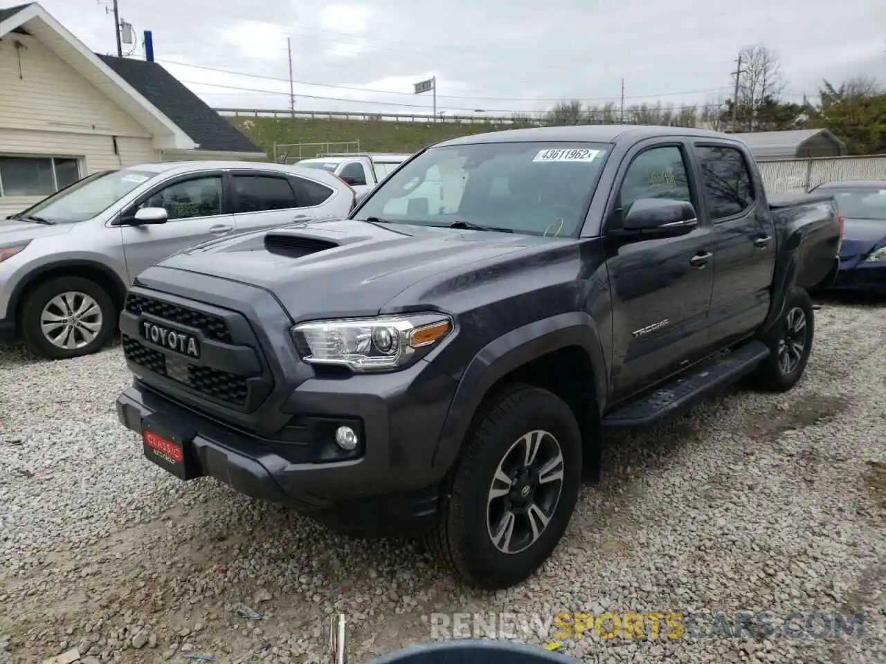 2 Photograph of a damaged car 5TFCZ5AN8KX185404 TOYOTA TACOMA 2019