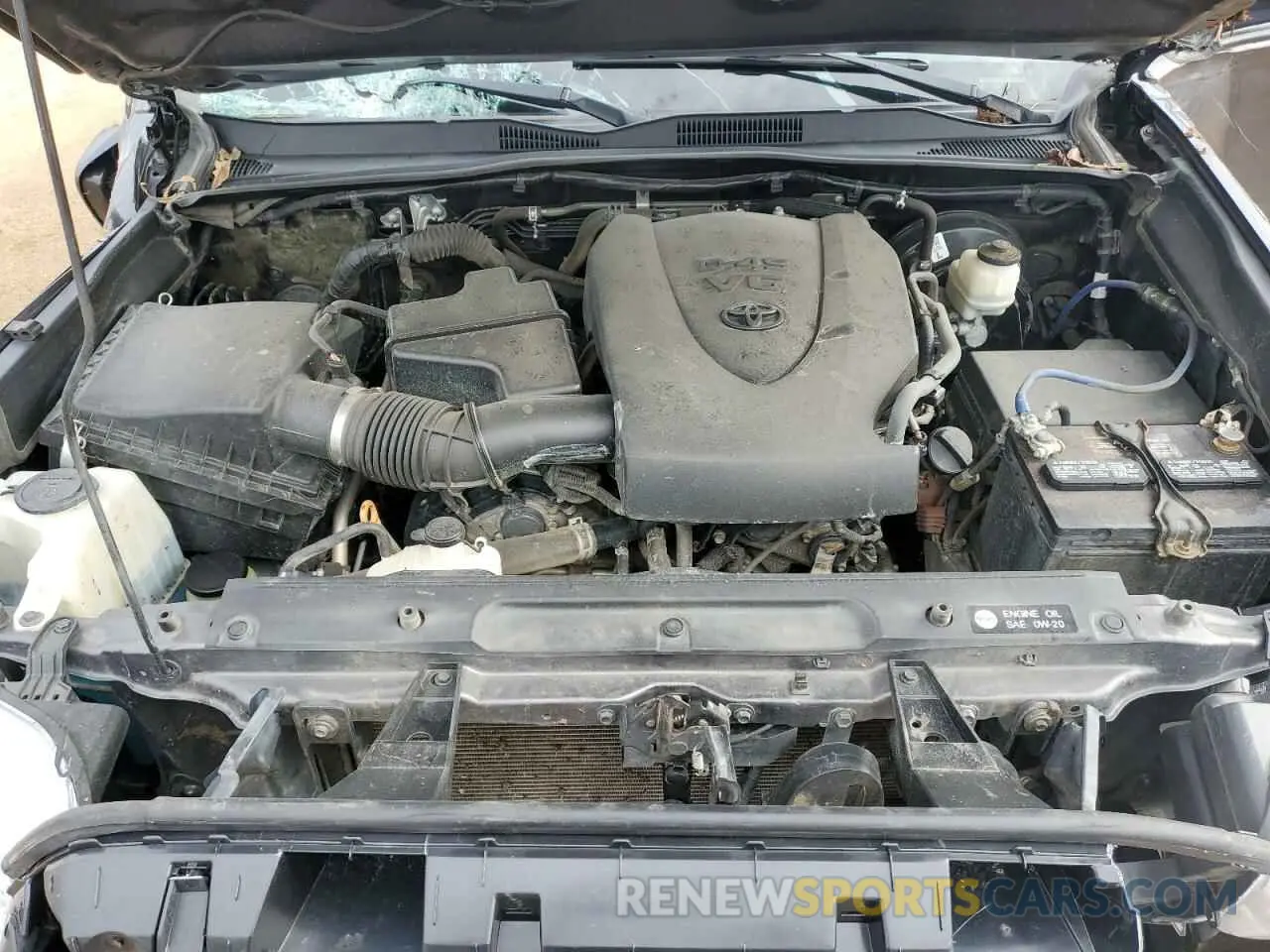 11 Photograph of a damaged car 5TFCZ5AN8KX192708 TOYOTA TACOMA 2019