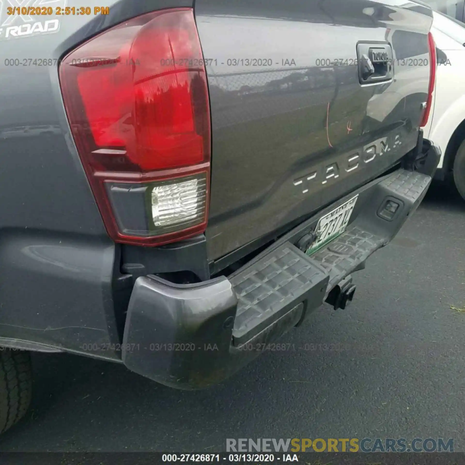 16 Photograph of a damaged car 5TFCZ5AN9KX197044 TOYOTA TACOMA 2019