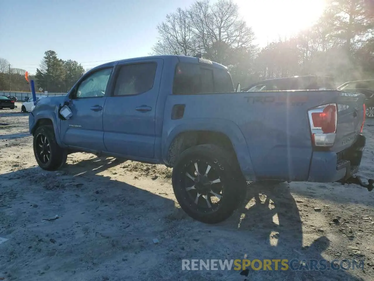 2 Photograph of a damaged car 5TFCZ5AN9KX197223 TOYOTA TACOMA 2019
