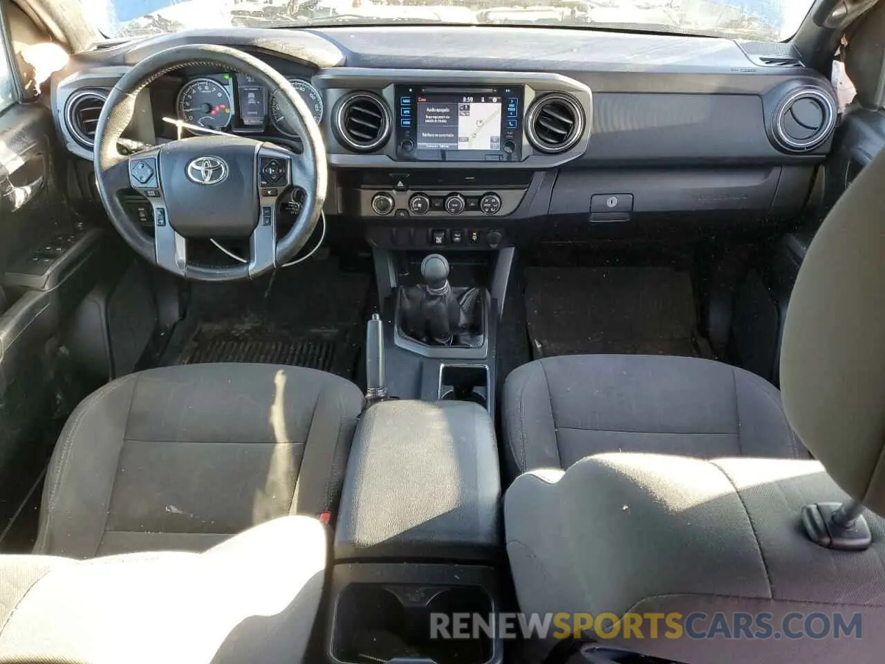 8 Photograph of a damaged car 5TFCZ5AN9KX197223 TOYOTA TACOMA 2019