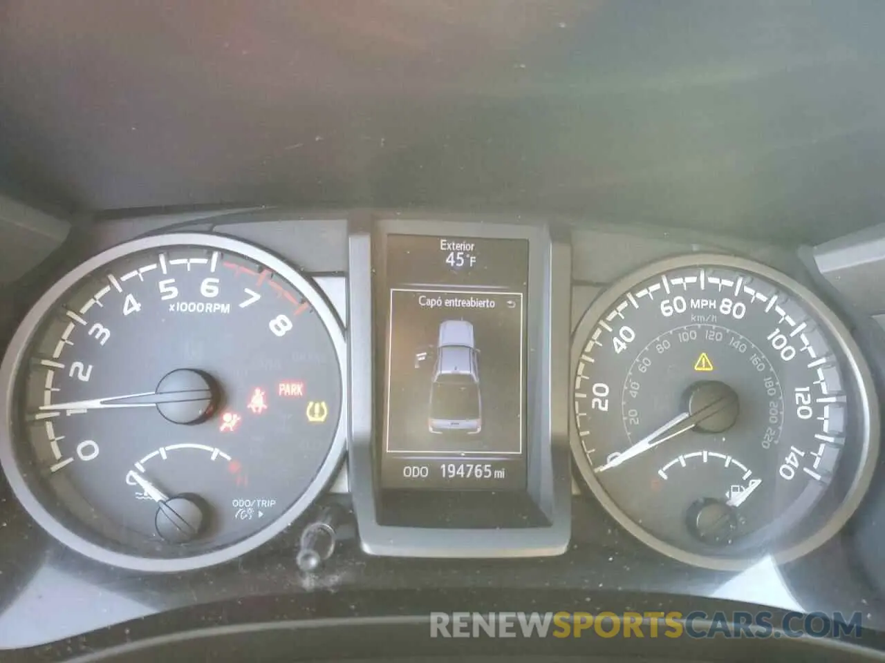 9 Photograph of a damaged car 5TFCZ5AN9KX197223 TOYOTA TACOMA 2019