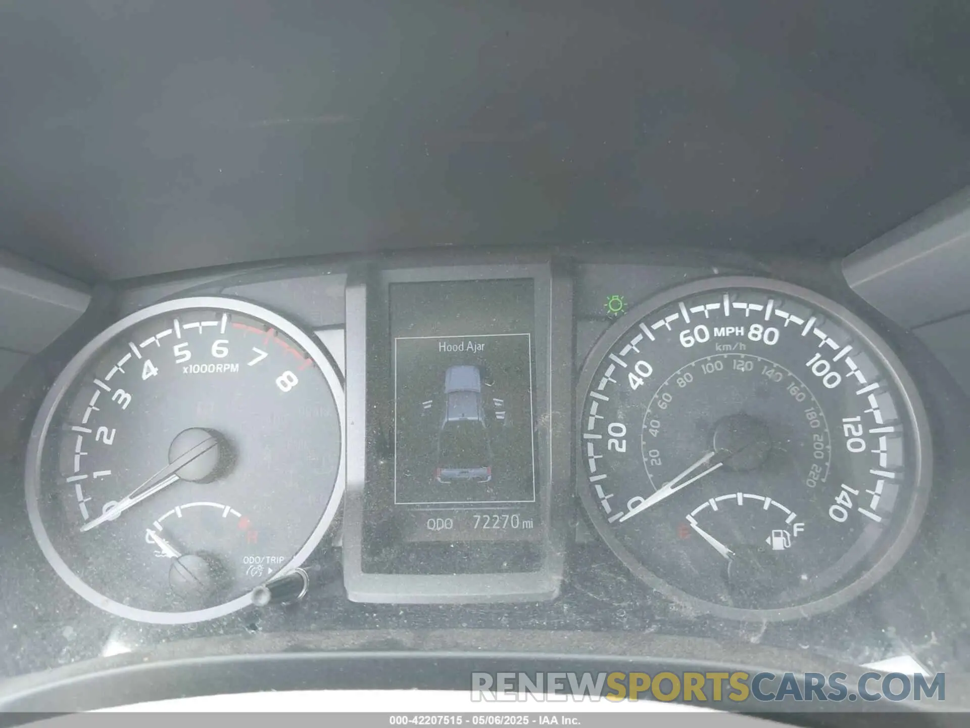 7 Photograph of a damaged car 5TFCZ5AN9KX207118 TOYOTA TACOMA 2019