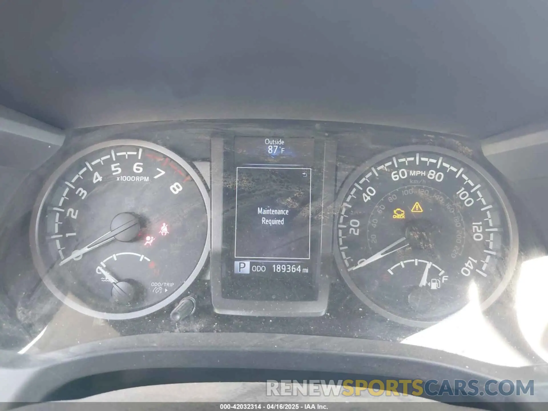 7 Photograph of a damaged car 5TFDZ5BN4KX043893 TOYOTA TACOMA 2019