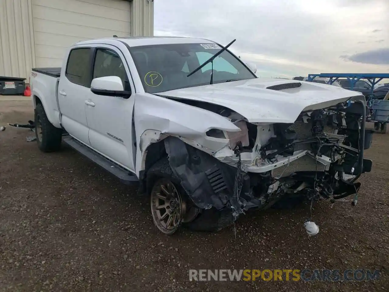 1 Photograph of a damaged car 5TFDZ5BN5KX046642 TOYOTA TACOMA 2019