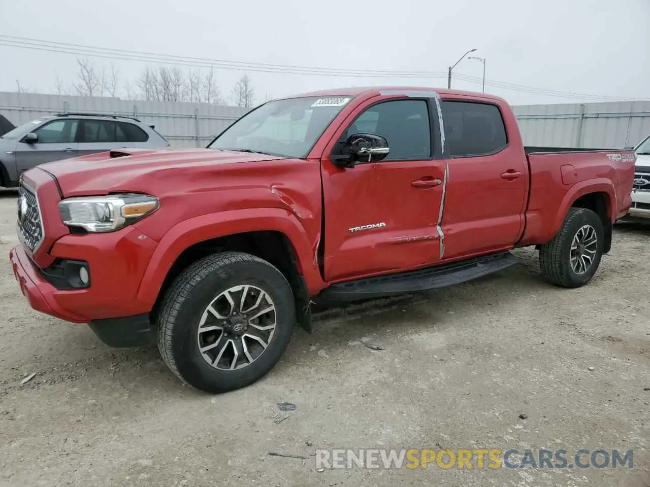 1 Photograph of a damaged car 5TFDZ5BN6KX039604 TOYOTA TACOMA 2019
