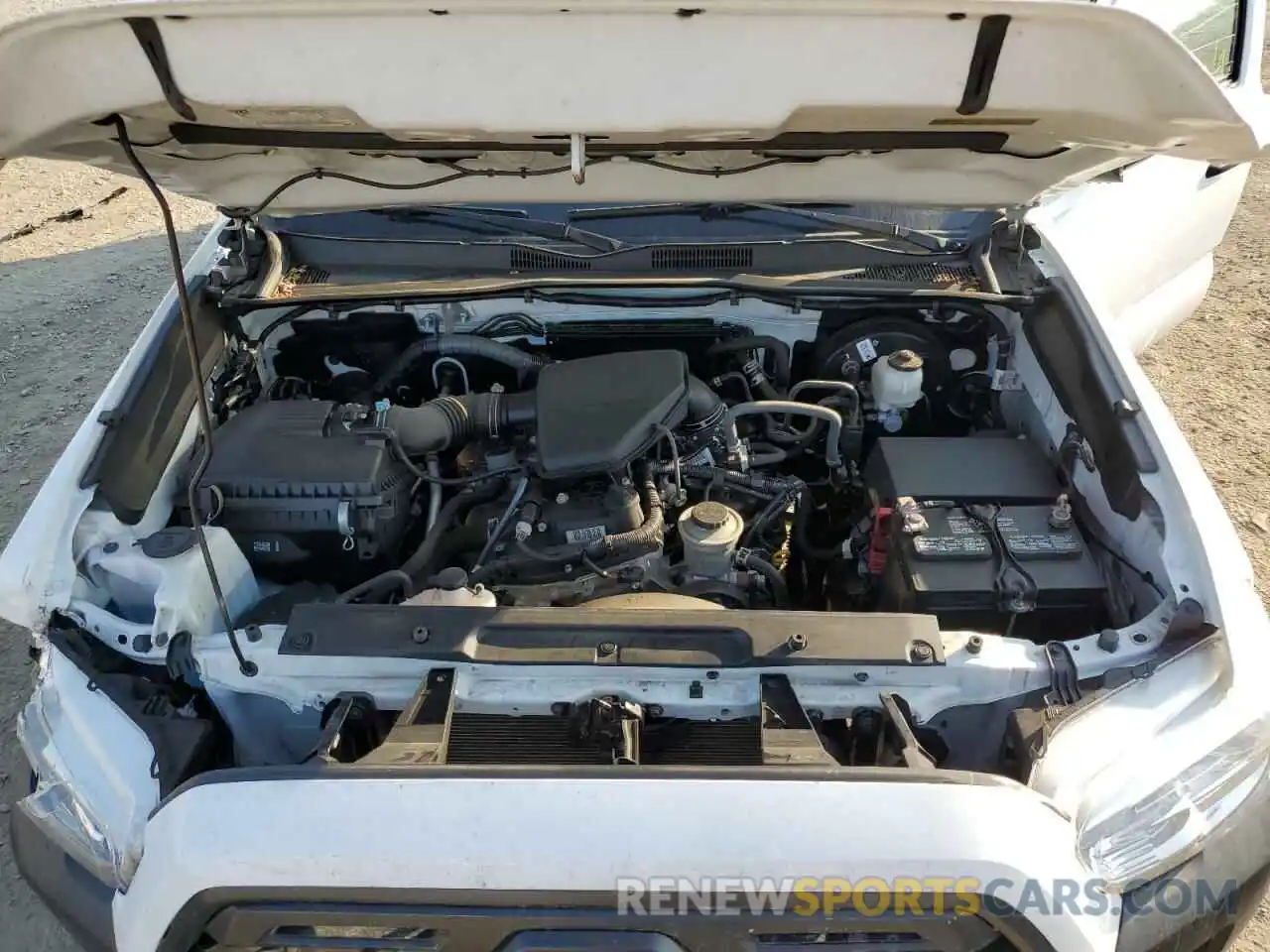 7 Photograph of a damaged car 5TFRX5GN0KX141615 TOYOTA TACOMA 2019