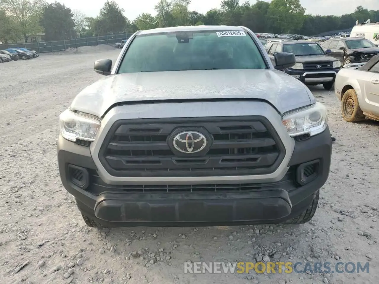 5 Photograph of a damaged car 5TFRX5GN0KX149469 TOYOTA TACOMA 2019
