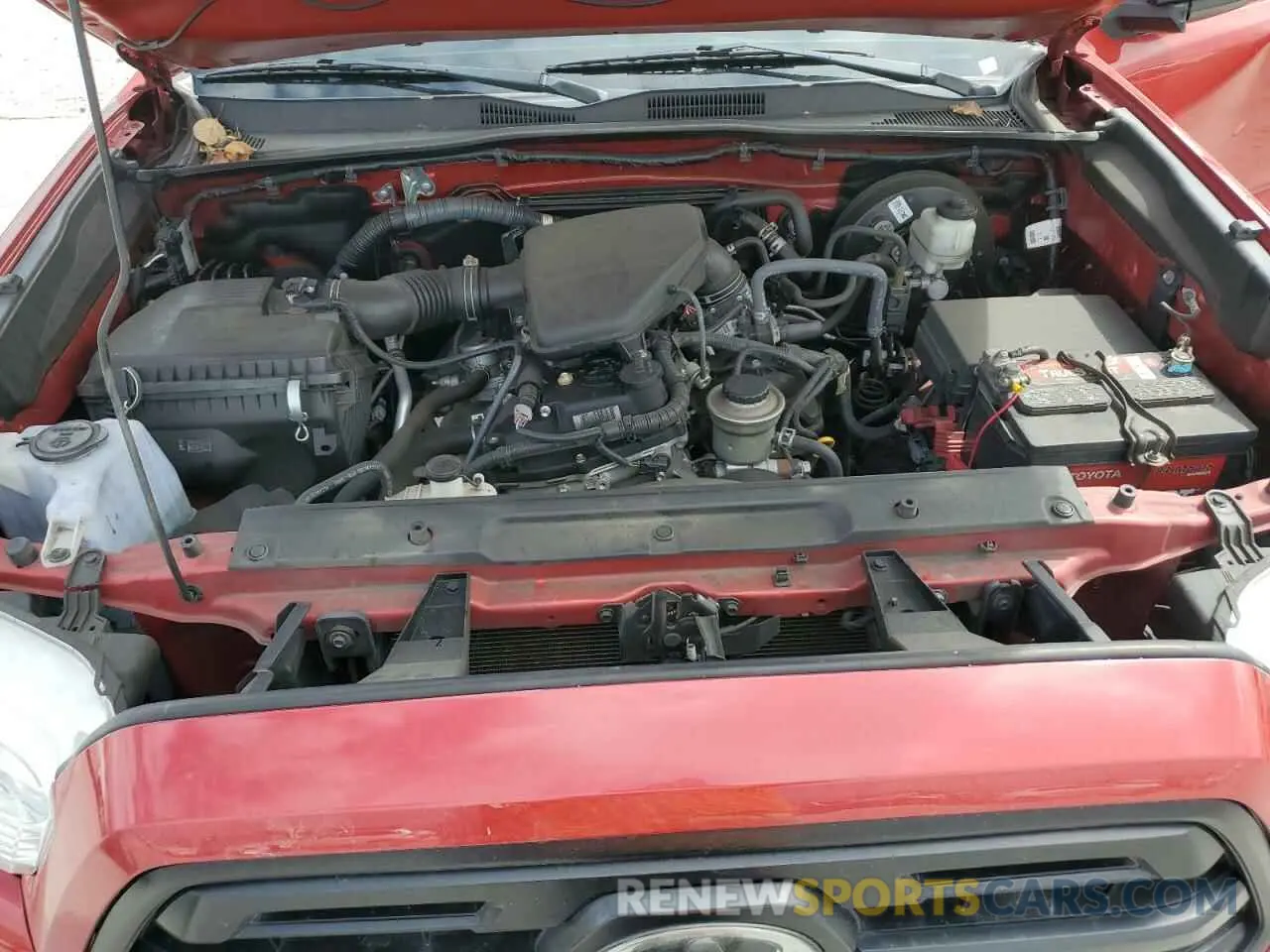 11 Photograph of a damaged car 5TFRX5GN0KX153487 TOYOTA TACOMA 2019