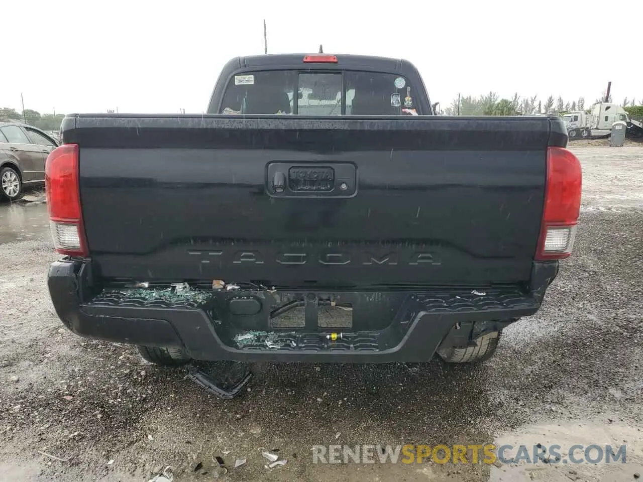 6 Photograph of a damaged car 5TFRX5GN1KX135550 TOYOTA TACOMA 2019