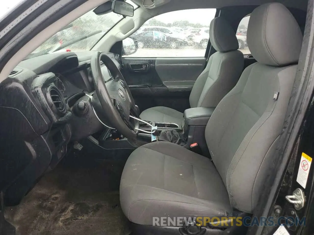 7 Photograph of a damaged car 5TFRX5GN1KX135550 TOYOTA TACOMA 2019