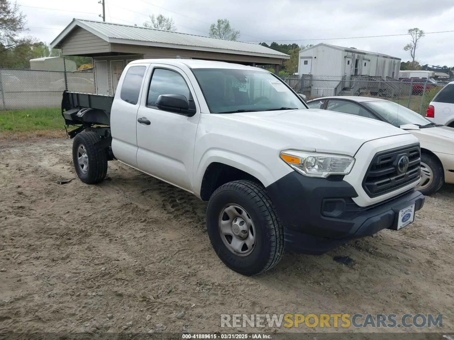 1 Photograph of a damaged car 5TFRX5GN1KX141879 TOYOTA TACOMA 2019