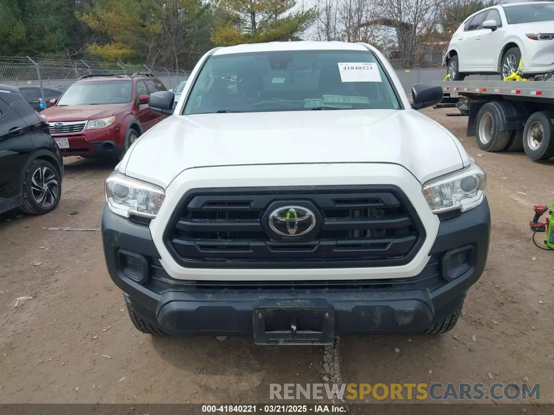 12 Photograph of a damaged car 5TFRX5GN1KX162876 TOYOTA TACOMA 2019