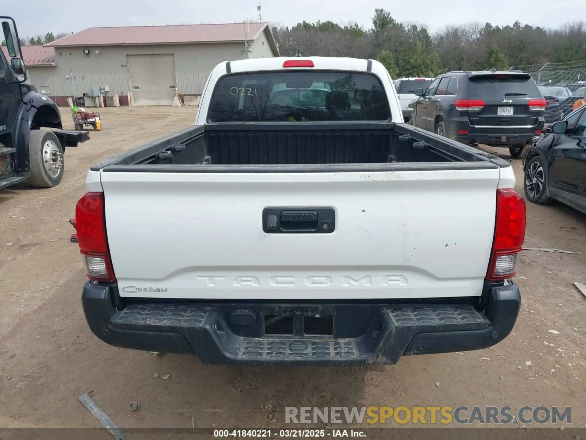 16 Photograph of a damaged car 5TFRX5GN1KX162876 TOYOTA TACOMA 2019