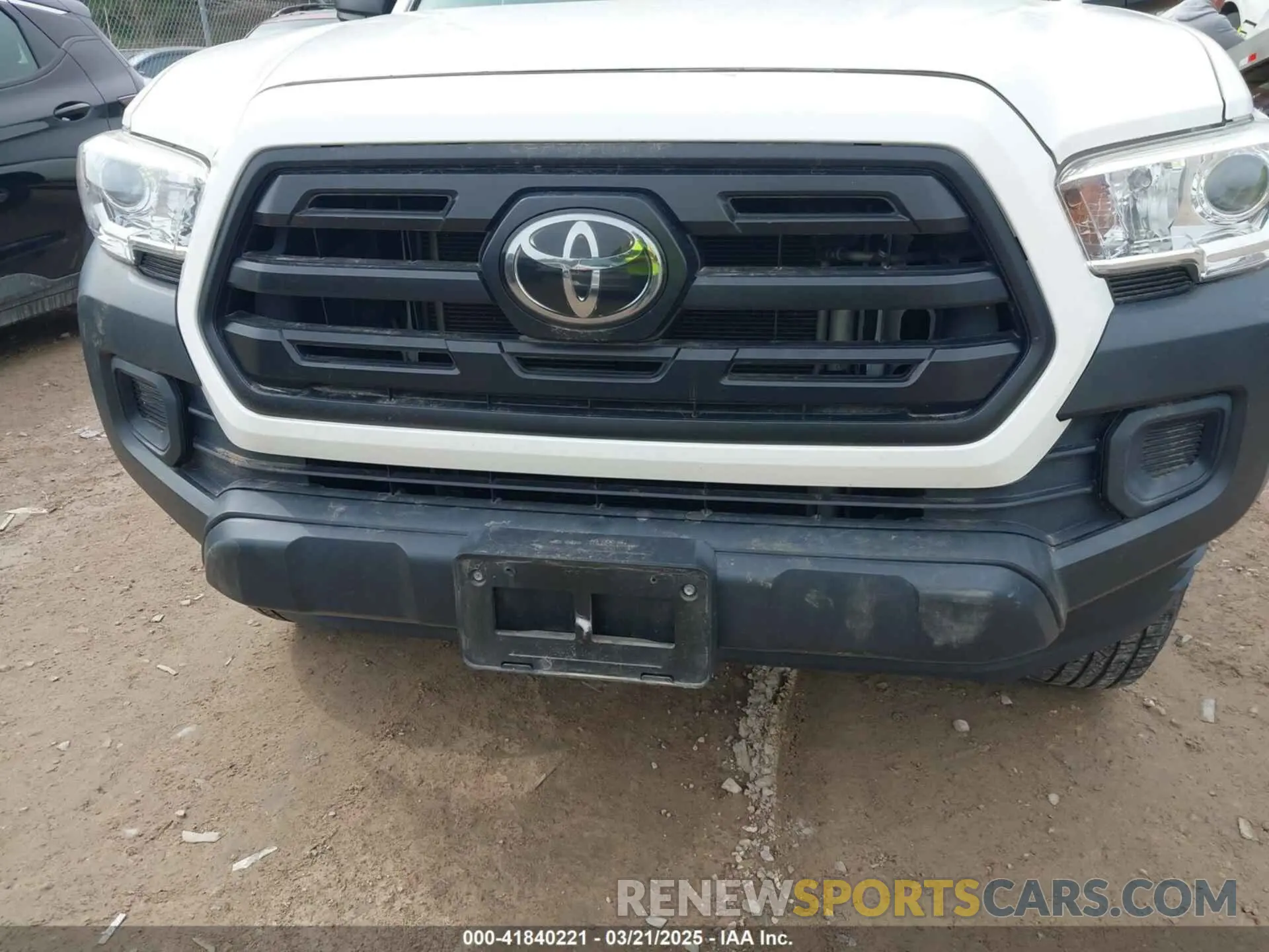 6 Photograph of a damaged car 5TFRX5GN1KX162876 TOYOTA TACOMA 2019