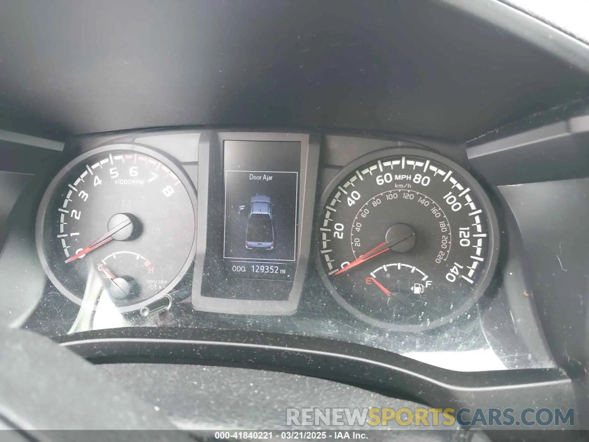 7 Photograph of a damaged car 5TFRX5GN1KX162876 TOYOTA TACOMA 2019