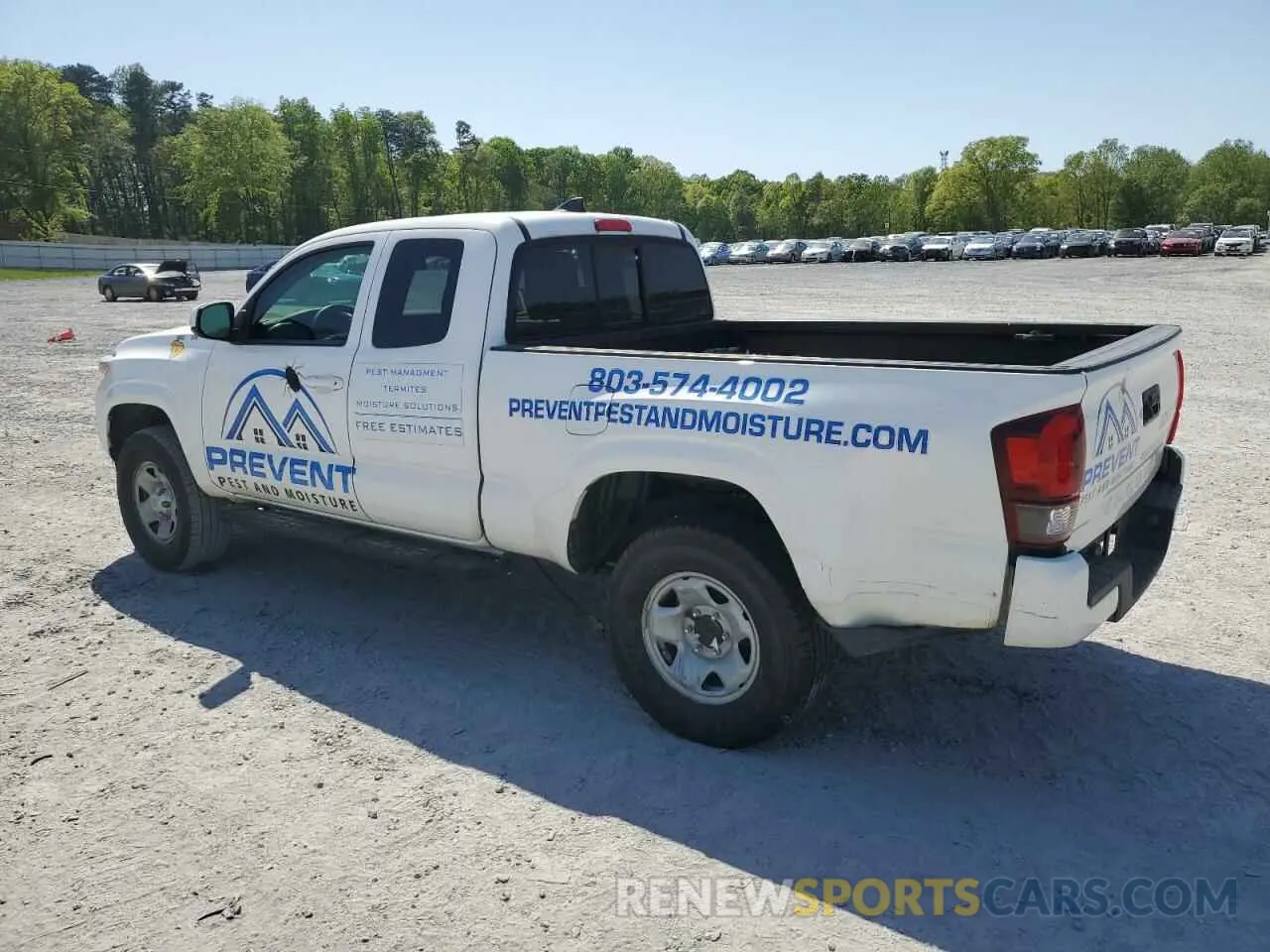 2 Photograph of a damaged car 5TFRX5GN1KX164787 TOYOTA TACOMA 2019