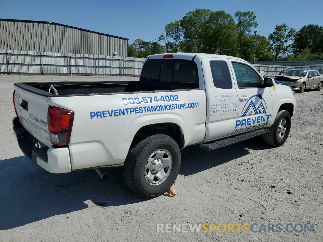 3 Photograph of a damaged car 5TFRX5GN1KX164787 TOYOTA TACOMA 2019