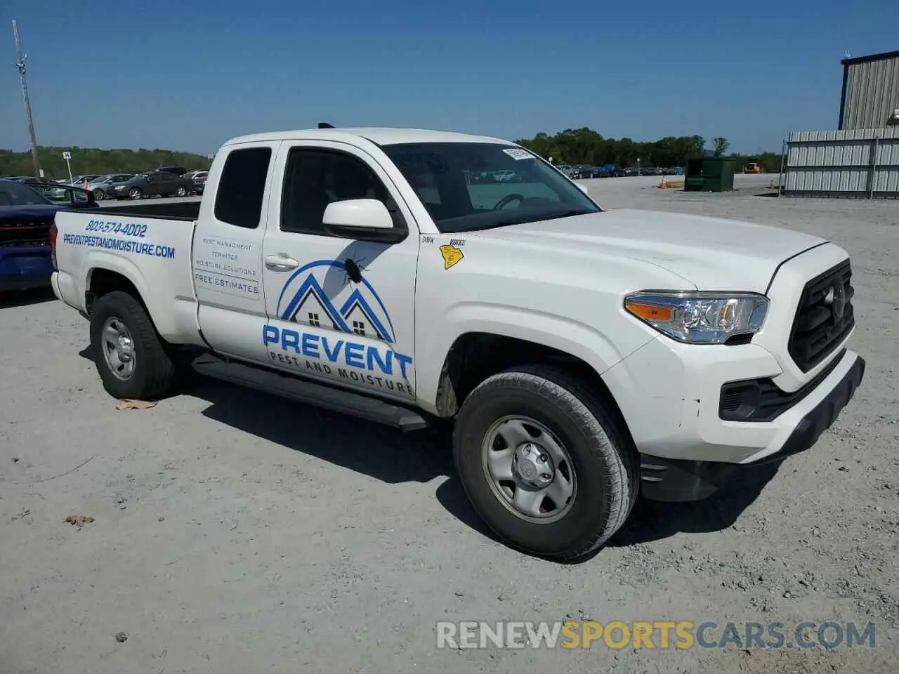 4 Photograph of a damaged car 5TFRX5GN1KX164787 TOYOTA TACOMA 2019